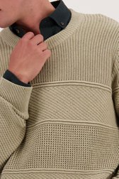 Pull en tricot beige de Ravøtt pour Hommes