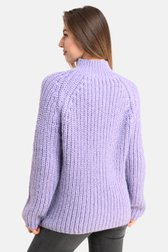 Pull en tricot violet clair de Bicalla pour Femmes
