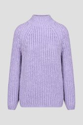 Pull en tricot violet clair de Bicalla pour Femmes