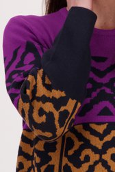 Pull fin avec imprimé de Signature pour Femmes