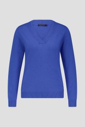 Pull fin bleu  de Claude Arielle pour Femmes