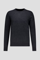 Photo produit 1 de Pull fin gris foncé de Dansaert Black pour Hommes