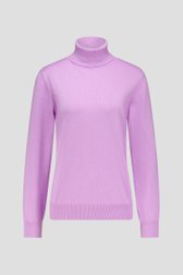 Photo produit 2 de Pull fin lilas à col roulé	 de Liberty Island pour Femmes