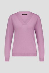 Pull fin violet clair de Claude Arielle pour Femmes