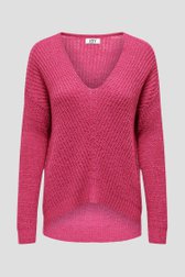 Pull fuchsia avec encolure en V de JDY pour Femmes
