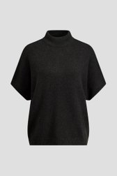 Photo produit 1 de Pull gris à manches courtes de D'Auvry pour Femmes