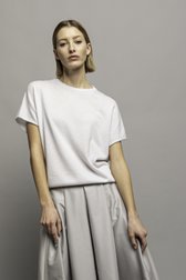 Photo supplémentaire 5 de Pull gris clair en cachemire de D'Auvry Studio pour Femmes