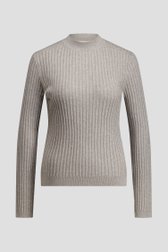 Photo produit 1 de Pull gris en maille fine de LŌVING pour Femmes