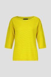 Pull jaune scintillant  de Claude Arielle pour Femmes