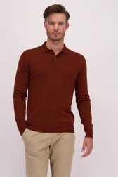 Vidéo de Pull en laine marron à col de Upper East pour Hommes