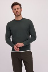 Vidéo de Pull fin vert-gris  de Marc O'Polo pour Hommes