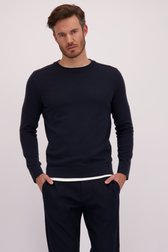 Vidéo de Pull fin bleu de Marc O'Polo pour Hommes