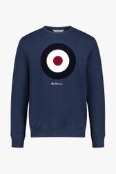 Pull marine avec un imprimé  de Ben Sherman pour Hommes