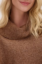 Pull marron à col roulé	 de Libelle pour Femmes