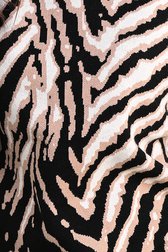 Pull noir à imprimé animalier beige/écru de Bicalla pour Femmes