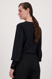 Pull noir scintillant de D'Auvry pour Femmes