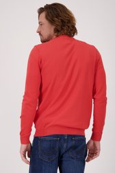 Pull orange à col rond  de Ravøtt pour Hommes