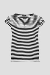 Pull rayé noir et blanc de Opus pour Femmes