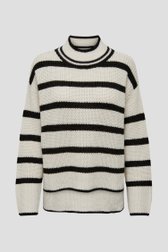 Pull rayé noir et écru	 de JDY pour Femmes