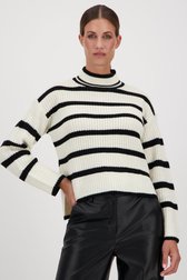Pull rayé noir et écru	 de JDY pour Femmes