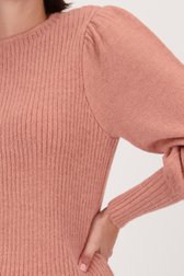 Pull rose pâle avec de la laine de D'Auvry pour Femmes
