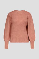 Pull rose pâle avec de la laine de D'Auvry pour Femmes
