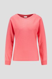 Pull rouge corail de Barbara Lebek pour Femmes
