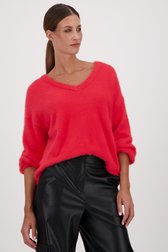 Pull rouge doux de JDY pour Femmes