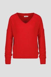 Pull rouge doux de Libelle pour Femmes