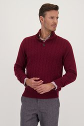 Pull rouge  de Upper East pour Hommes