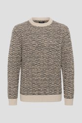Photo produit 1 de Pull tricoté beige-marron de Matinique pour Hommes