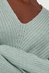Pull tricoté gris-bleu de JDY pour Femmes