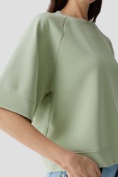 Pull vert clair à manches mi-longues de Opus pour Femmes
