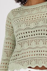 Pull vert crocheté de JDY pour Femmes