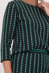 Pull vert en jersey fin de Claude Arielle pour Femmes