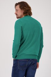 Pull vert foncé à encolure ronde  de Ravøtt pour Hommes