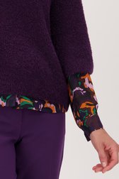 Pull violet  de Claude Arielle pour Femmes