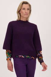 Pull violet  de Claude Arielle pour Femmes