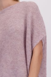 Détail de Pull violet sans manches de D'Auvry pour Femmes