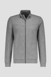 Pull zippé gris clair	 de Liberty Island pour Hommes