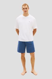 Photo produit 4 de Pyjama avec T-shirt blanc et short bleu de Tommy Hilfiger pour Hommes