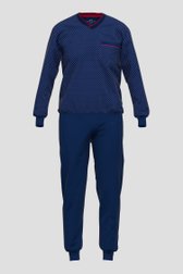 Pyjama bleu avec pantalon long de Götzburg pour Hommes