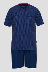 Photo produit 1 de Pyjama bleu avec short de Götzburg pour Hommes