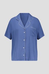 Pyjama bleu avec short de Liberty Island pour Femmes