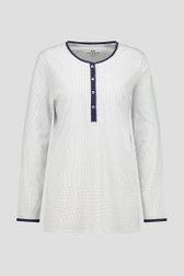 Pyjama bleu et blanc avec imprimé à pois	 de Götzburg pour Femmes