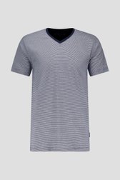 Pyjama bleu foncé avec T-shirt et short de Tom Tailor pour Hommes