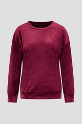 Photo produit 2 de Pyjama bordeaux en velours de Liberty Island pour Femmes
