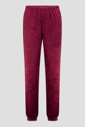 Photo produit 3 de Pyjama bordeaux en velours de Liberty Island pour Femmes