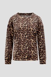Productfoto 2 van Pyjama in velours met luipaardprint door Liberty Island voor Dames