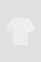 Productfoto 2 van Pyjama met wit T-shirt en blauwe short  door Tommy Hilfiger voor Heren